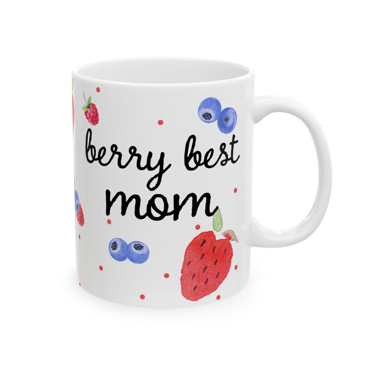 The Berry Best Mom Strawberry Coffee Mug, Creative Gift for Mothers Day Gift For New Mom, Gift for Her, Great 1st Mothers Day Gifts Ideas