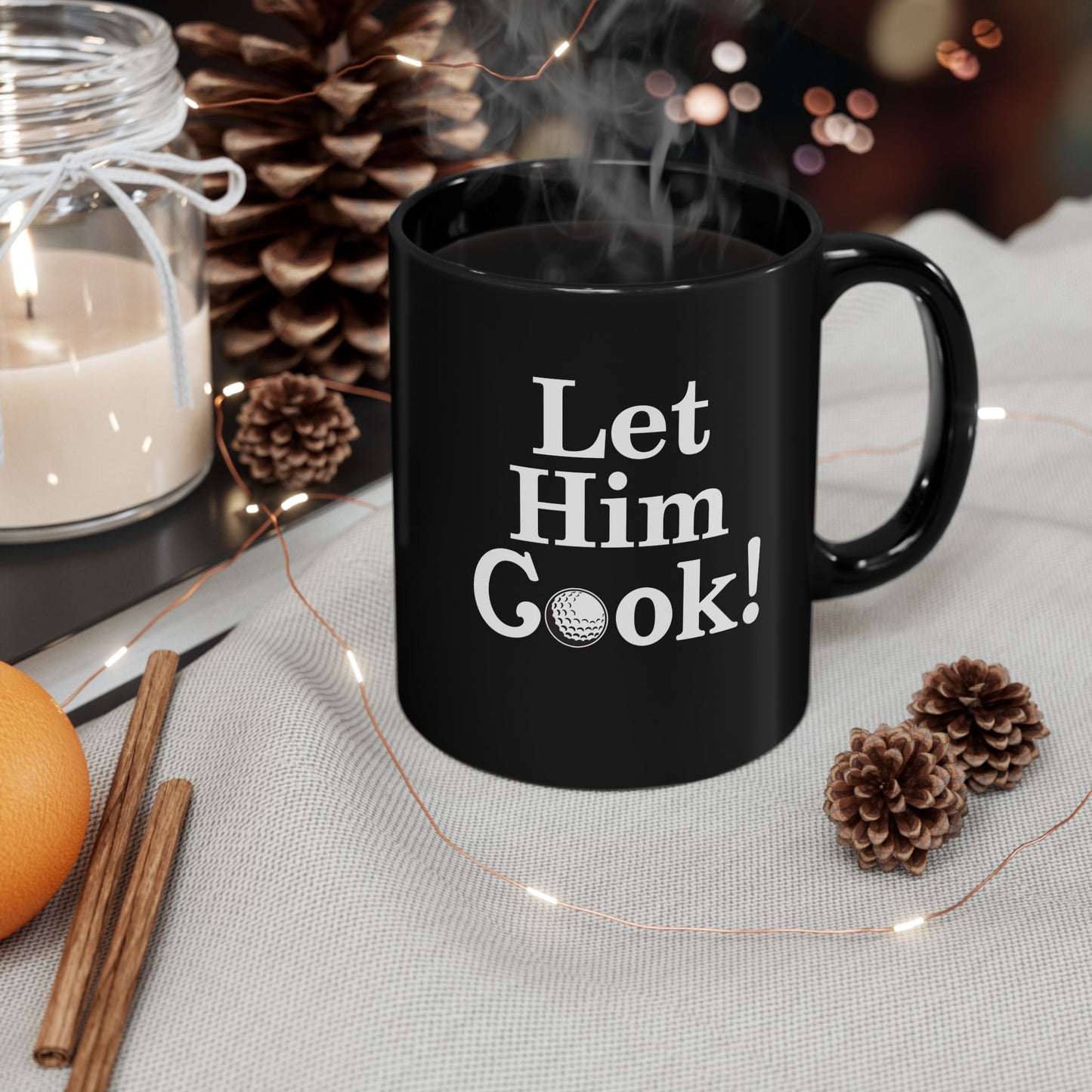 Let Him Cook Golf Mug, Masters Coffee Cup, Ballester Golf Mug, Berenberg Golf, Justin Rose, Hatton Golf, Langer Golf