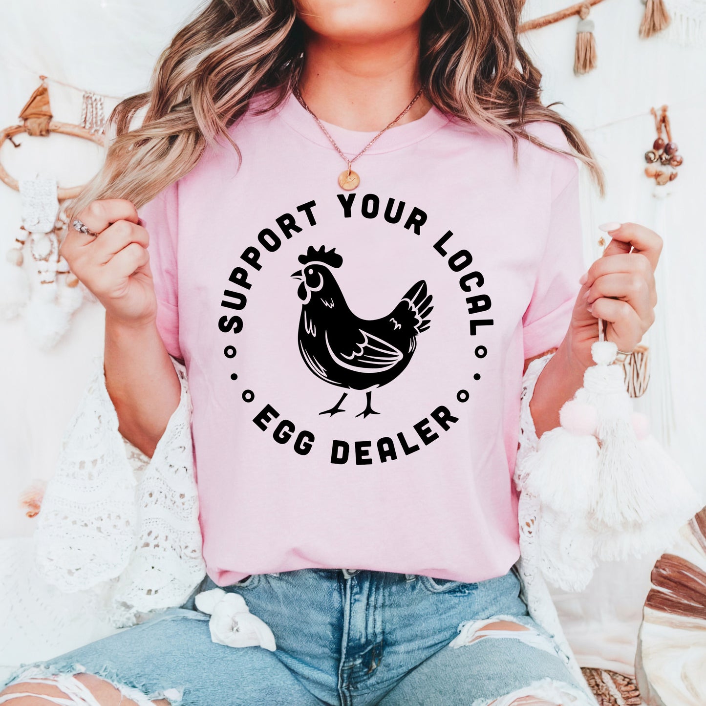Chicken Shirt- Support Your Local Egg Dealer, Stolen Eggs in Pennsylvania, Top Sellers, Egg Heist, Egg Theft Recall 2025, Egg Shortage