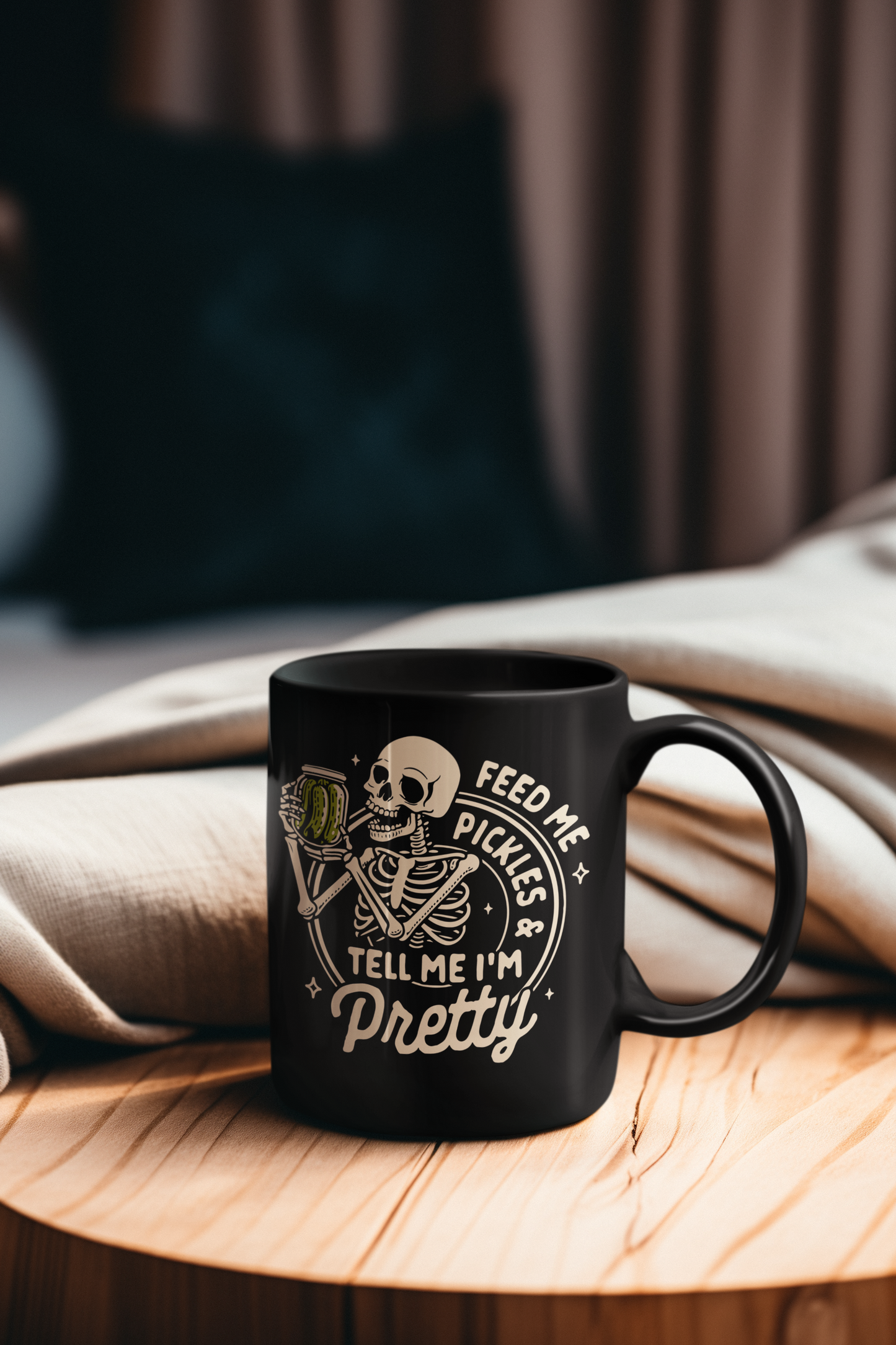 Skull Mug, Emotional Support Pickle Mug, Picture Mug, Matcha Mug Weirdcore, Weird Stuff Cool Stuff, Fashionable Unusual Gifts for Women