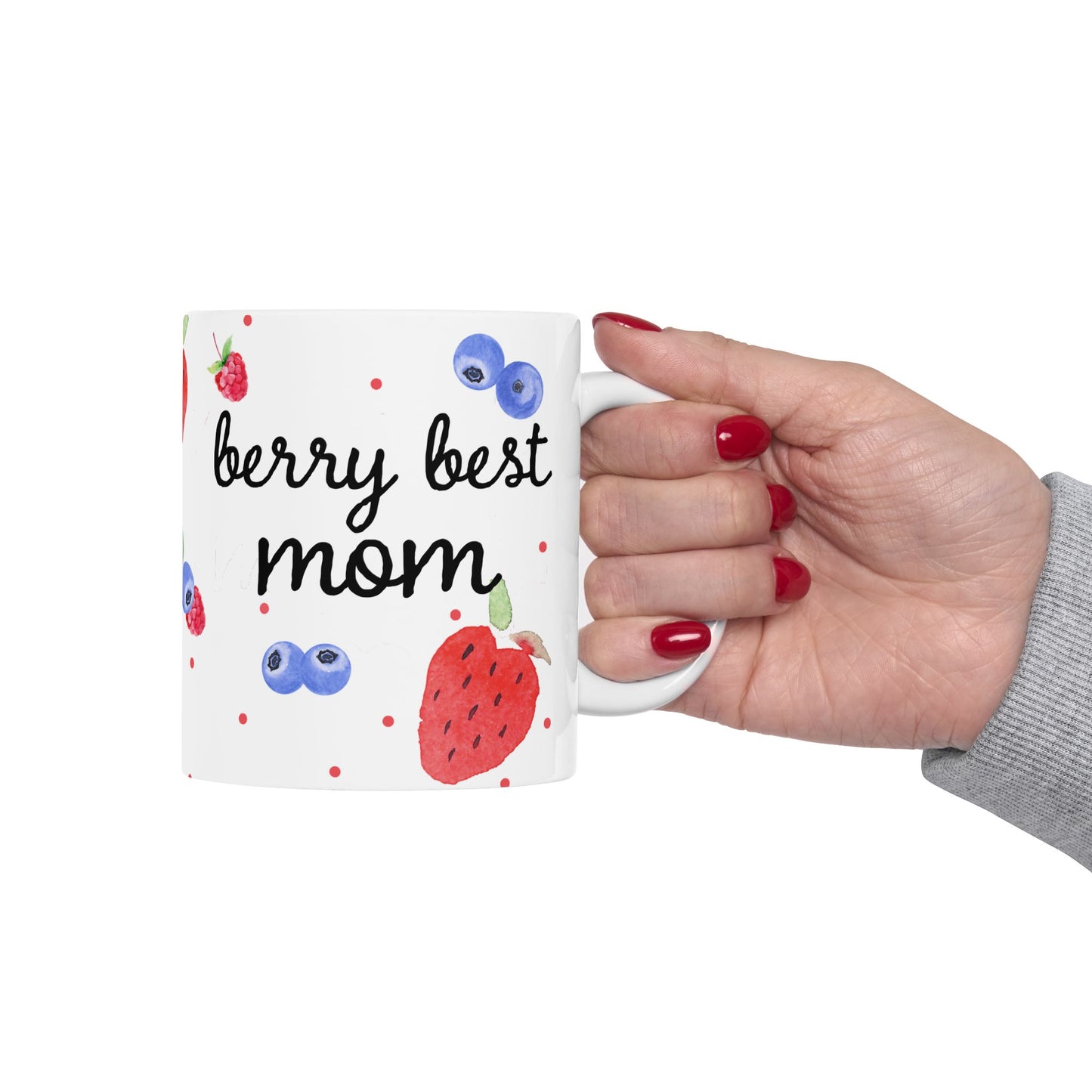 The Berry Best Mom Strawberry Coffee Mug, Creative Gift for Mothers Day Gift For New Mom, Gift for Her, Great 1st Mothers Day Gifts Ideas