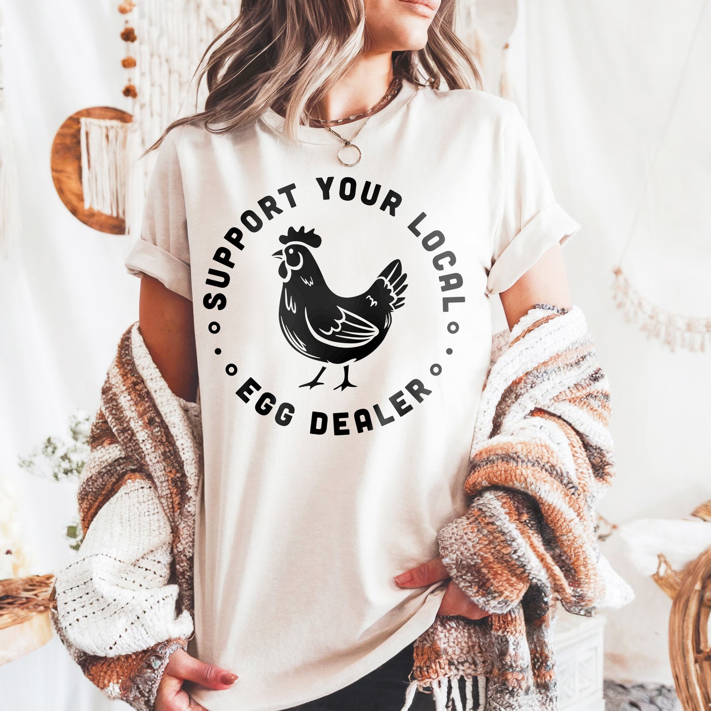 Chicken Shirt- Support Your Local Egg Dealer, Stolen Eggs in Pennsylvania, Top Sellers, Egg Heist,  Egg Theft Recall 2025, Egg Shortage