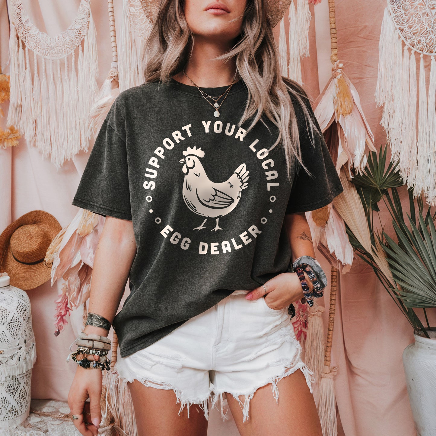 Chicken Shirt- Support Your Local Egg Dealer, Stolen Eggs in Pennsylvania, Top Sellers, Egg Heist,  Egg Theft Recall 2025, Egg Shortage