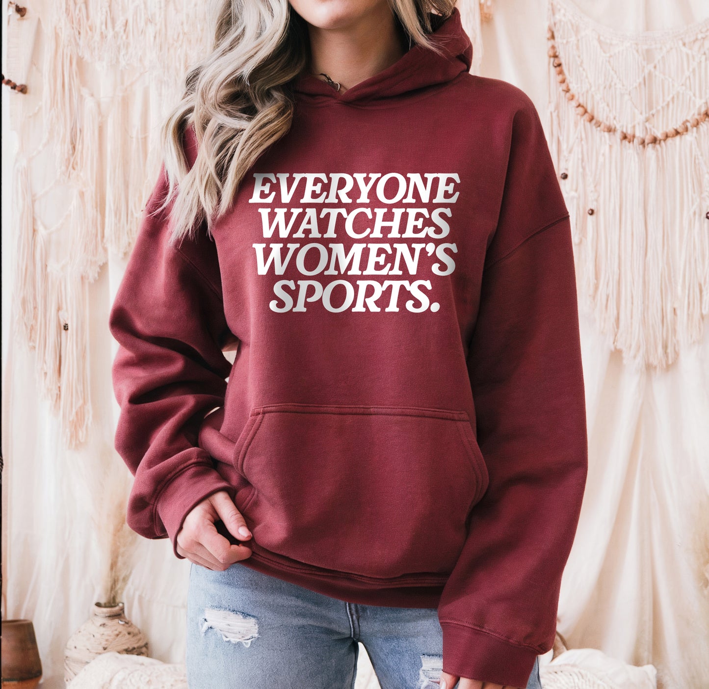 Everyone Watches Women's Sports Hoodie,  PWHL Sweatshirt, NWSL Shirts, WNBA TShirt, Women's Basketball T Shirt South Carolina Sweat Shirt