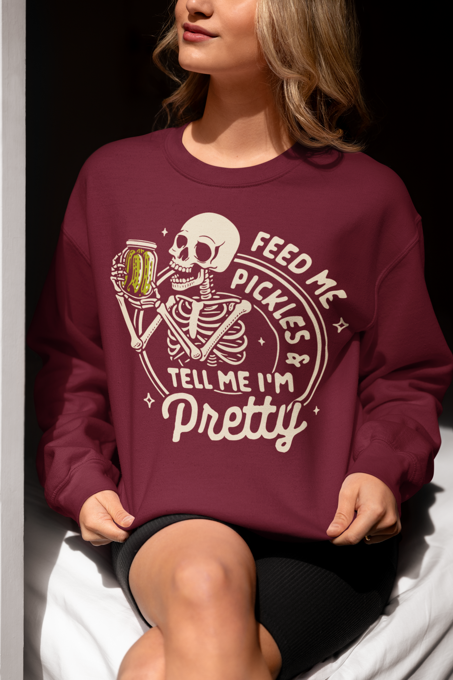 Pickle Shirt- Pickle Sweatshirt Emotional Support Pickle- Shirts that Go Hard- Silly Shirt- Top Sellers- Weirdcore Cool Weird Stuff Unhinged