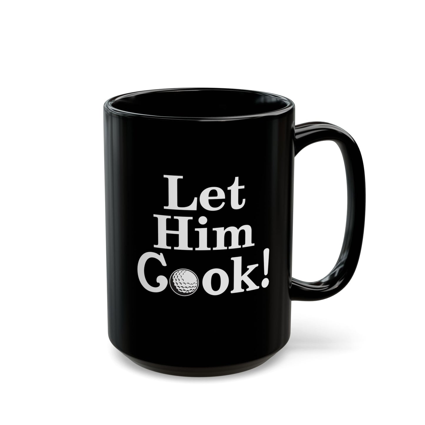 Let Him Cook Golf Mug, Masters Coffee Cup, Ballester Golf Mug, Berenberg Golf, Justin Rose, Hatton Golf, Langer Golf