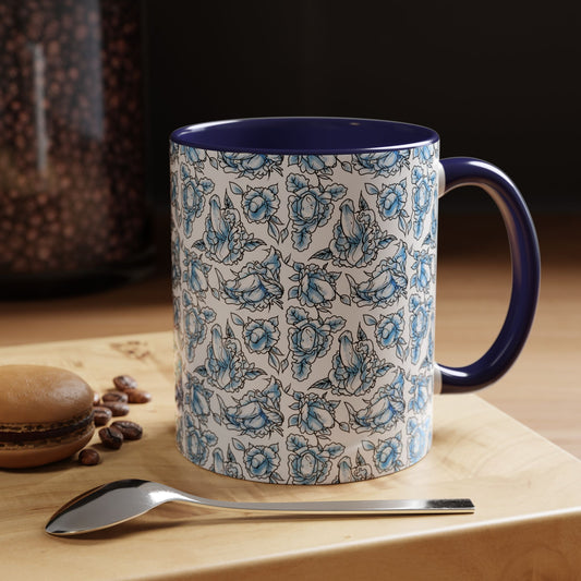 Hidden Floral Penis Mug, Penis Art Cup, NSFW Coffee Mug, Cock Penis Drawing, Bachelorette Party Penis Gift, Weird Stuff, Fashionable Gifts