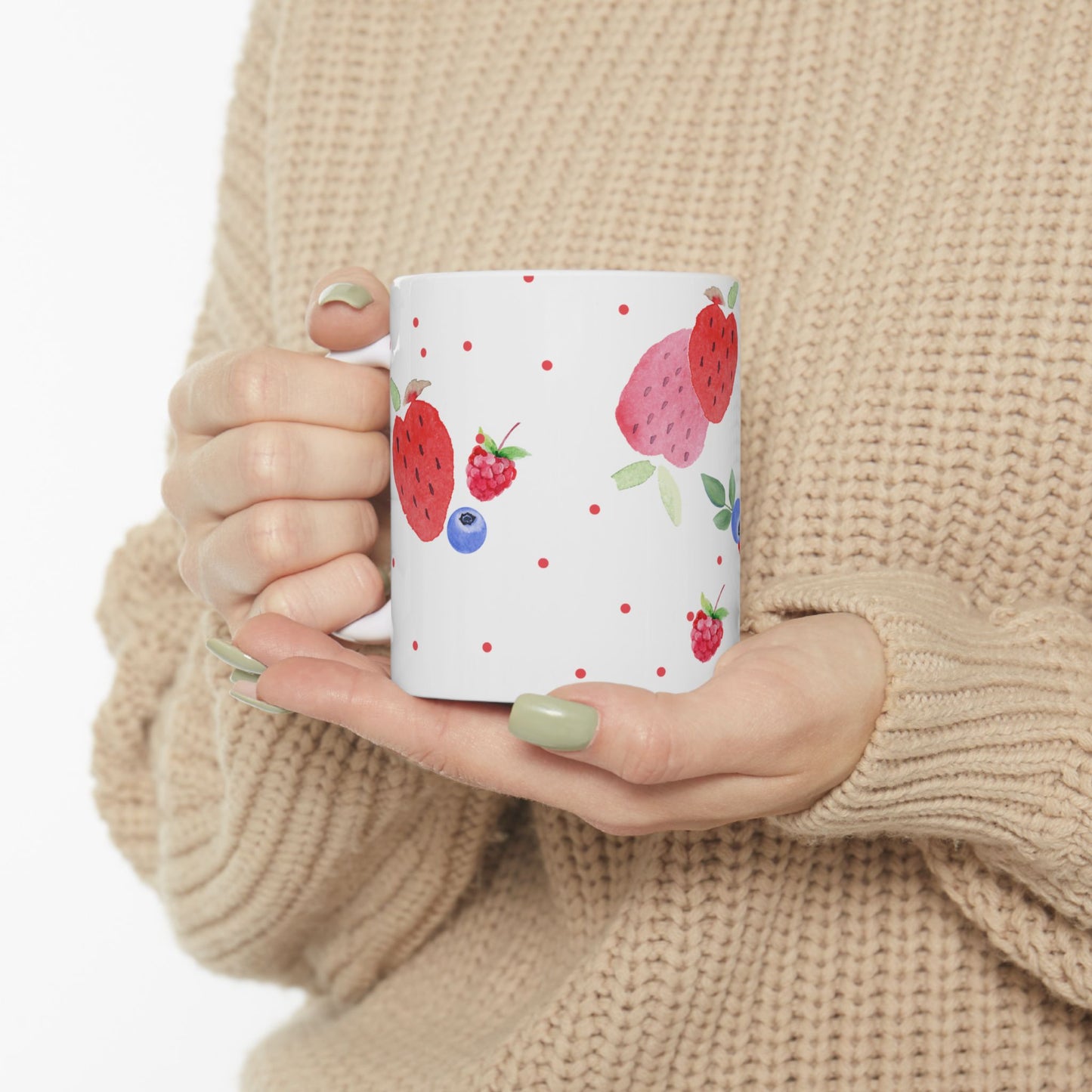 The Berry Best Mom Strawberry Coffee Mug, Creative Gift for Mothers Day Gift For New Mom,  Gift for Her, Great 1st Mothers Day Gifts Ideas