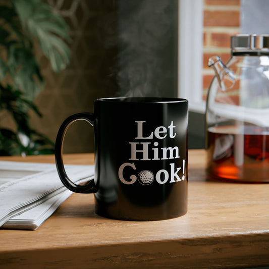 Let Him Cook Golf Mug, Masters Coffee Cup, Ballester Golf Mug, Berenberg Golf, Justin Rose, Hatton Golf, Langer Golf